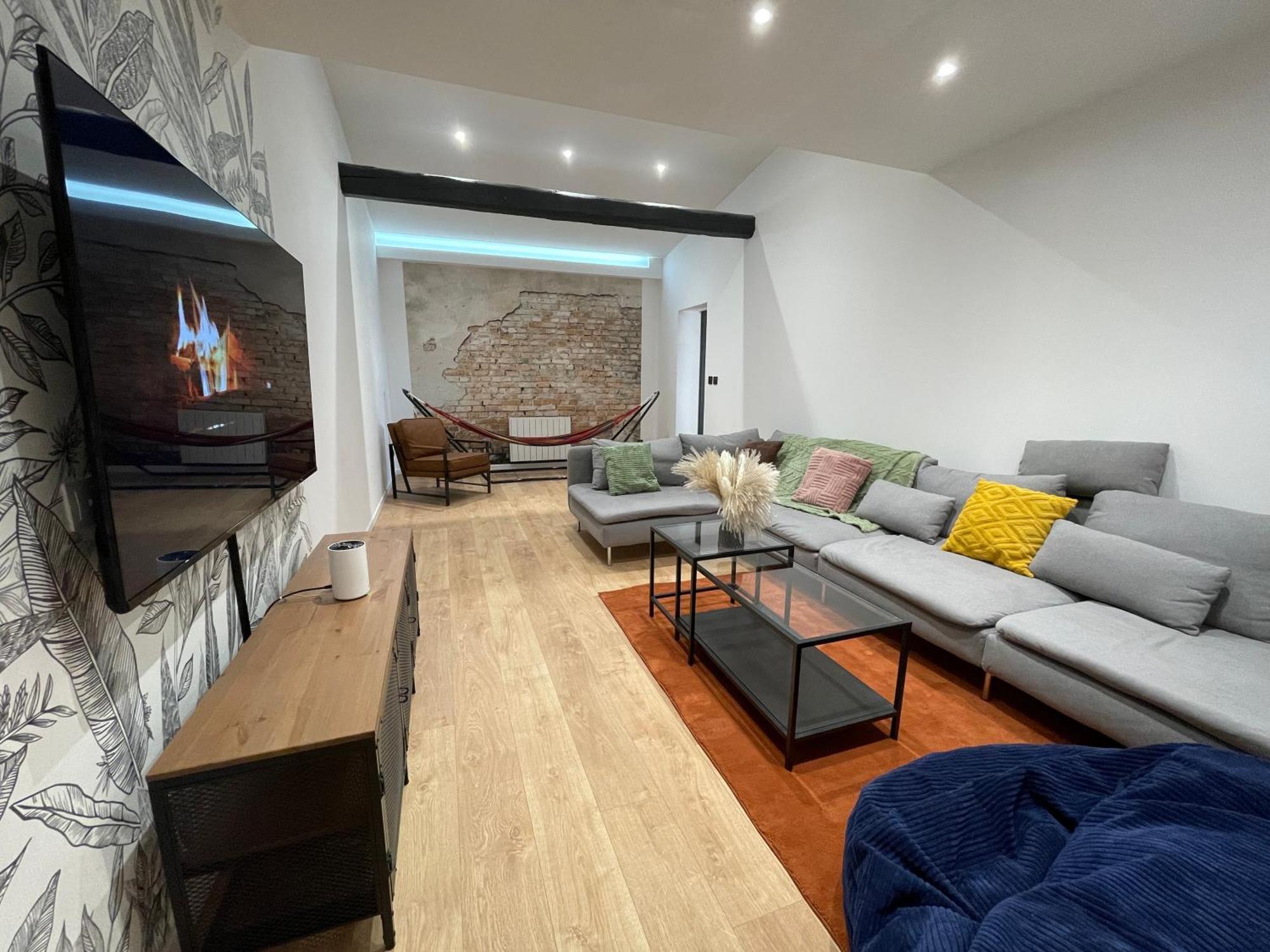 Les 3 Suites - 6 Personnes - 3 Chambres Avec Sdb Privatives Lens Buitenkant foto