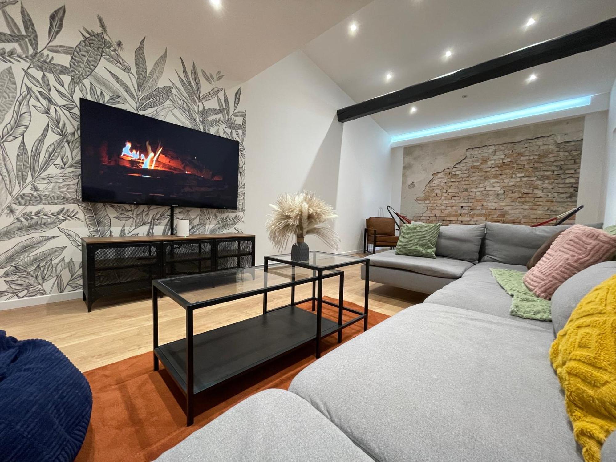 Les 3 Suites - 6 Personnes - 3 Chambres Avec Sdb Privatives Lens Buitenkant foto